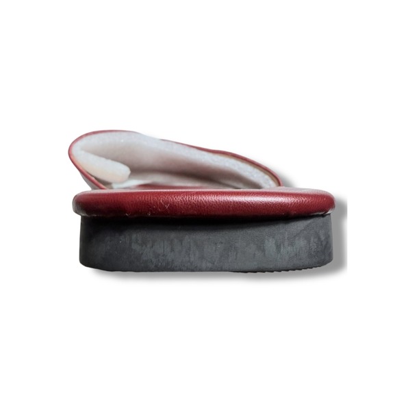 NEW Womens Burgundy H Style Slip On Flat Sandals Sz 11 Womens EU 44 Wine colord - Picture 6 of 12